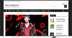 Desktop Screenshot of musicbaum.com